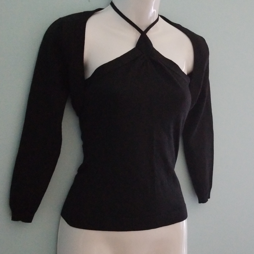 Express Halter Cami and Cardigan